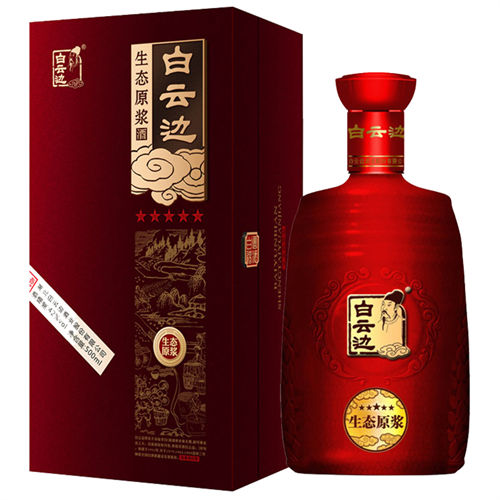 42度<font color=red>白云边</font>五星生态原浆兼香型白酒