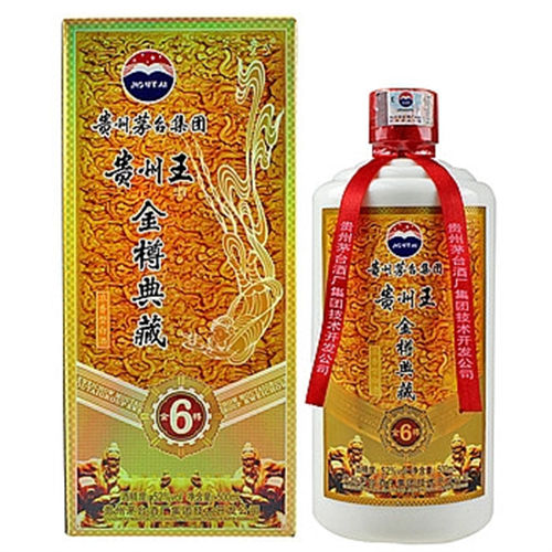 52度<font color=red>茅台</font>贵州王金樽典藏6年浓香型白酒