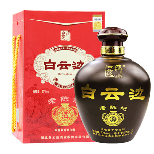 42度<font color=red>白云边</font>老陈坛浓酱兼香型白酒