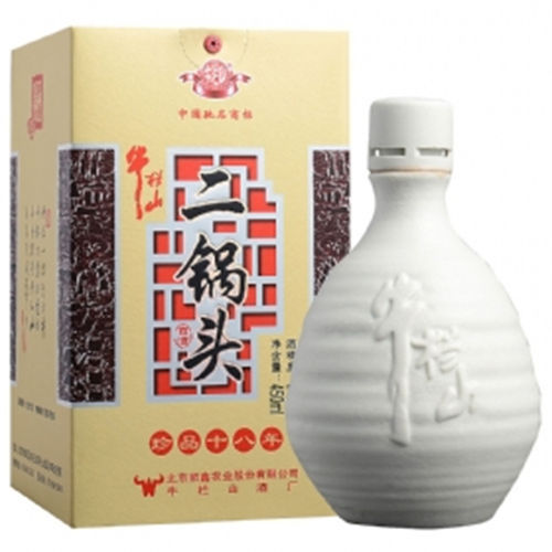 50度牛栏山18年<font color=red>二锅头</font>珍品清香型白酒